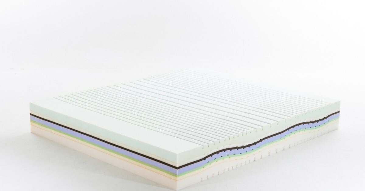 Matelas Italymaterassi EVA 120x190 Cm - 17 Cm D'épaisseur - Mousse Mémoire De Forme 2cm + Polyuréthane - 7 Zones - Anti-acarien - Fabriqué En Italie - Avec Oreiller Offert